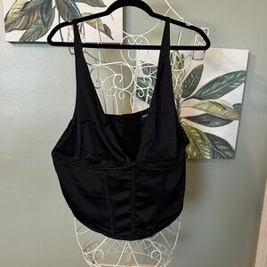Torrid Studio Black Corset Top